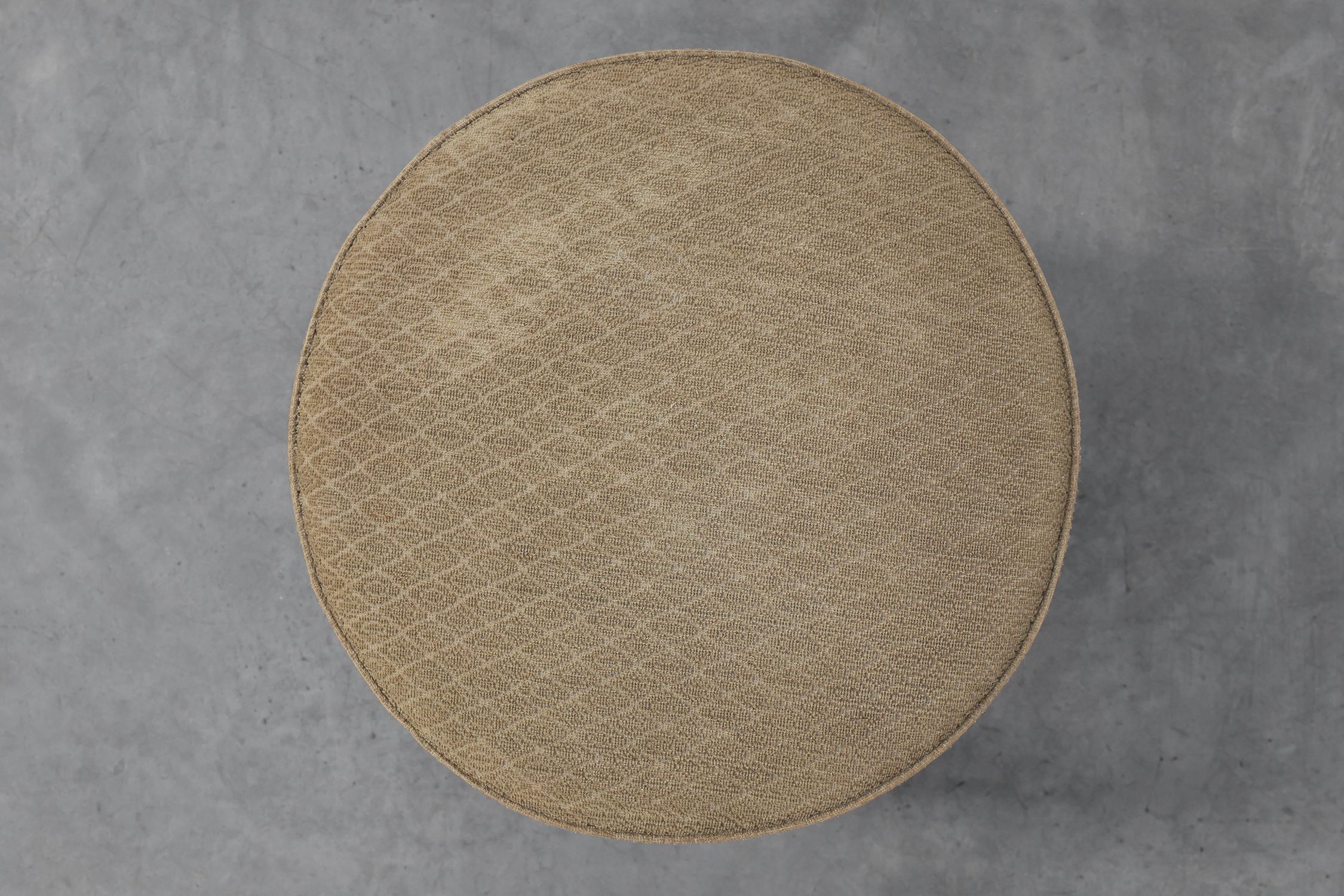 Art Deco stool in wood with original fabric, France ca. 1920thumbnail